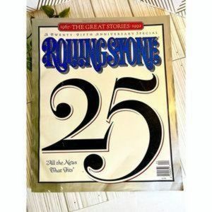 Rolling Stone Magazine 25th Anniversary Special #632 June 1992 The Great Stories